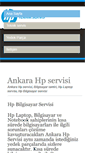 Mobile Screenshot of ankarahpservisi.com