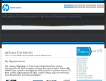 Tablet Screenshot of ankarahpservisi.com